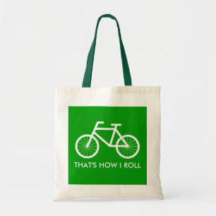 Cykeltotot hänger lös för cykelridningentusiast tygkasse