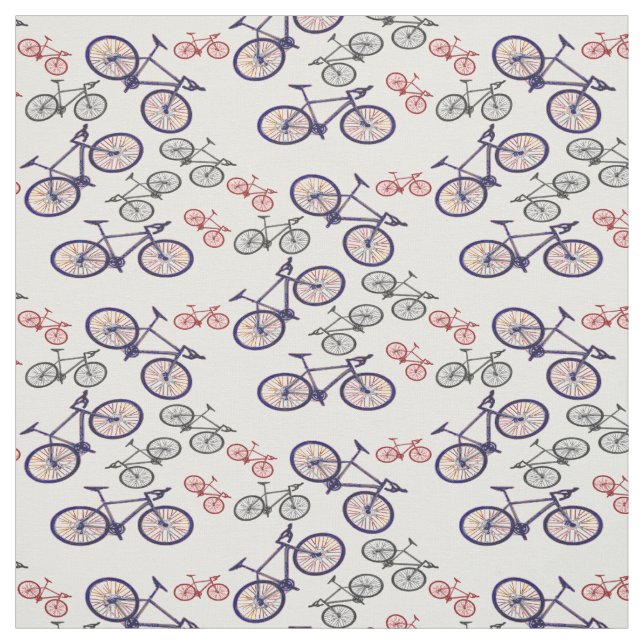 Cykeltryck Design Tyg (Provkarta)