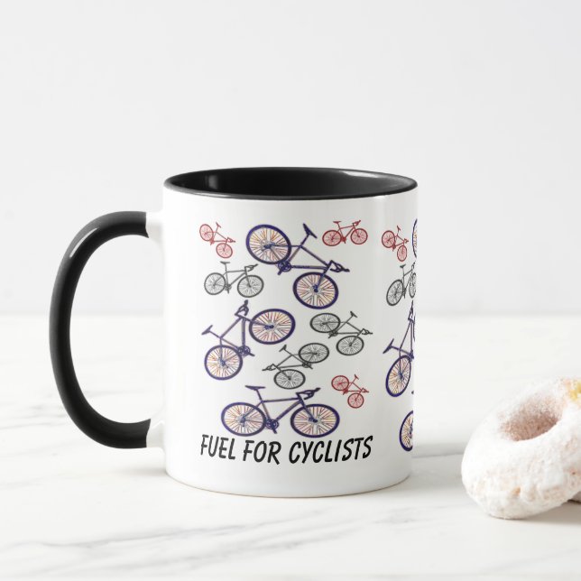Cykeltryckdesign Mugg (Med munk)