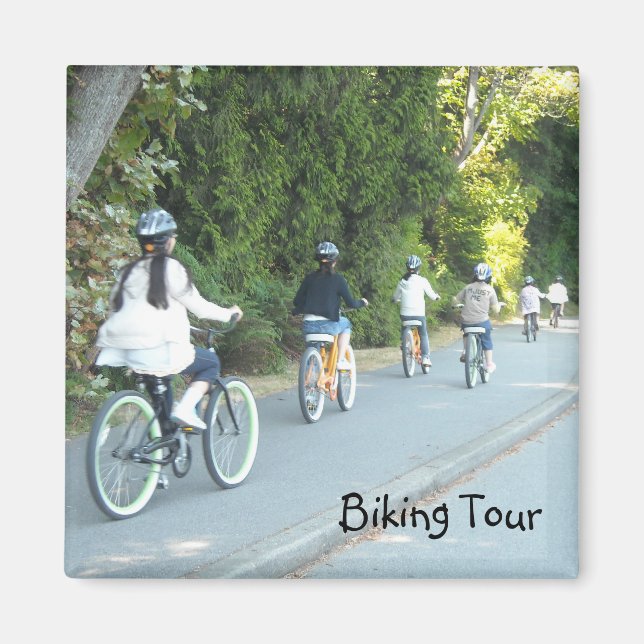 Cykeltur Magnet (Framsidan)