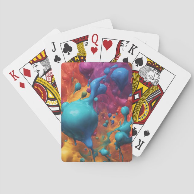 Cykeluppspelningskort Casinokort (Baksidan)