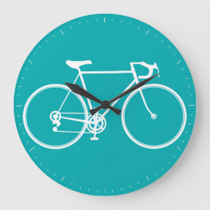 Cykelväggen tar tid på stor klocka