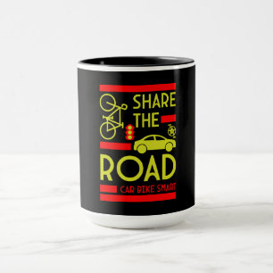 Cykelvägsäkerhet Mugg
