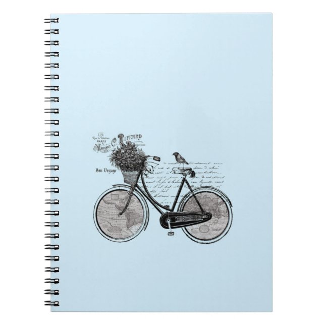Cykelvärldsturné Journal Anteckningsbok (Framsidan)