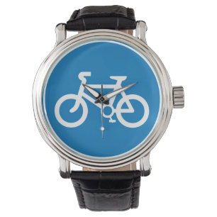 Cykelvarning undertecknar armbandsur