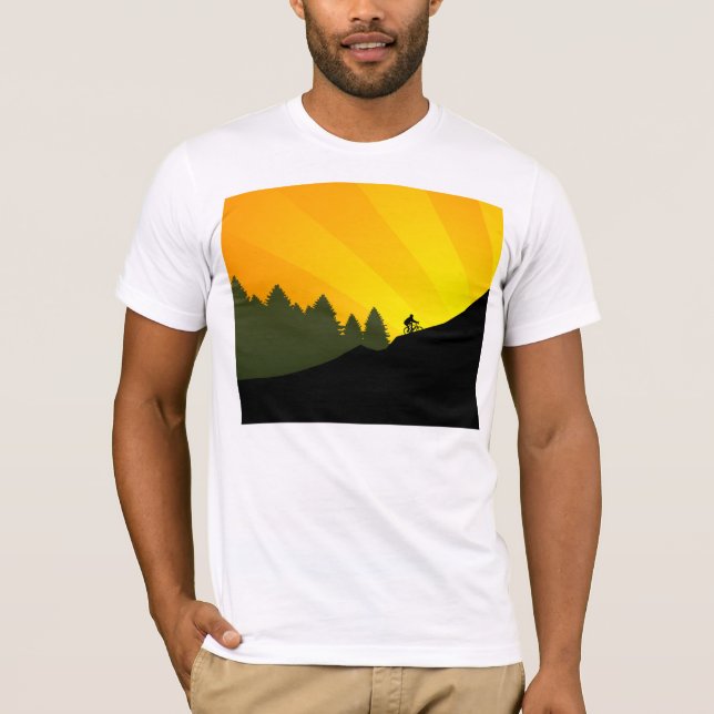 cykla: bergrayz: t shirt (Framsida)