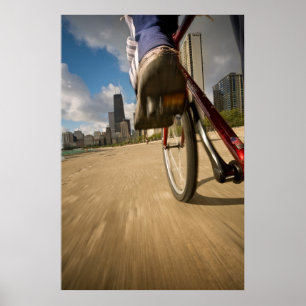 Cykla Chicago Lakefront Poster