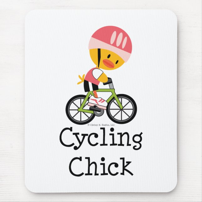 Cykla chicken Mousepad Musmatta (Framsidan)