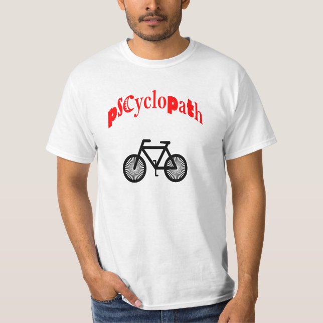 Cykla cykelfläktT-tröja Tee (Framsida)
