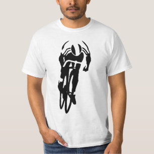 cykla, cykla, åka skridskor, sporten, idrottshall tee shirt