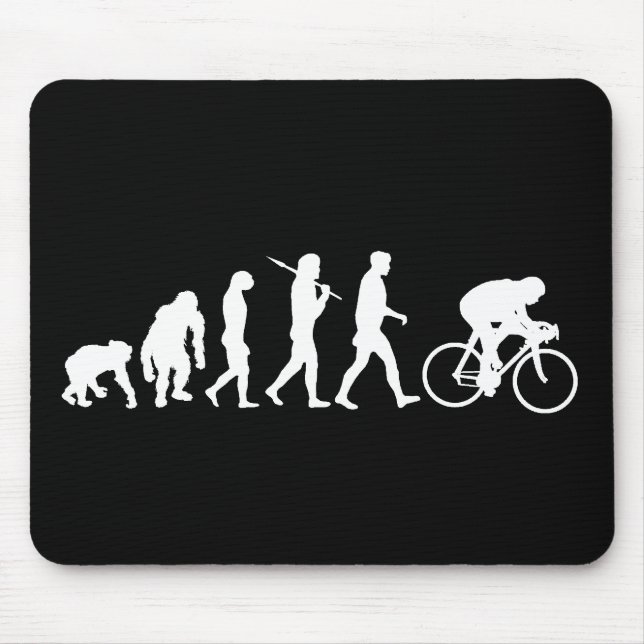 Cykla cyklistpedalen driva tävlings- cykelgåvor musmatta (Framsidan)