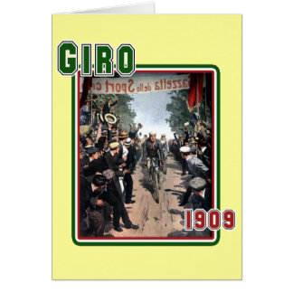 Cykla den Giroitalien 1909 sjunka Retro Hälsningskort