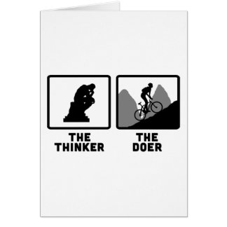 Cykla för berg OBS kort