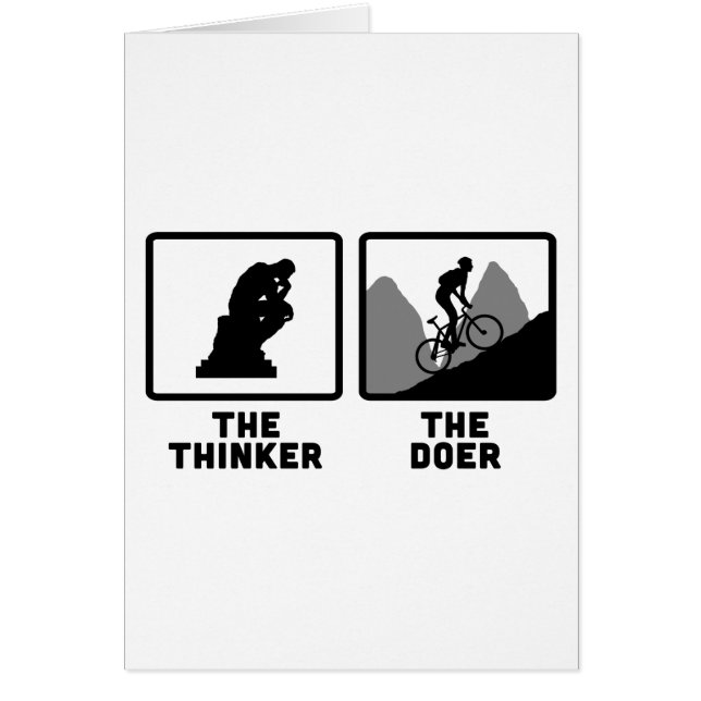 Cykla för berg OBS kort (Framsidan)