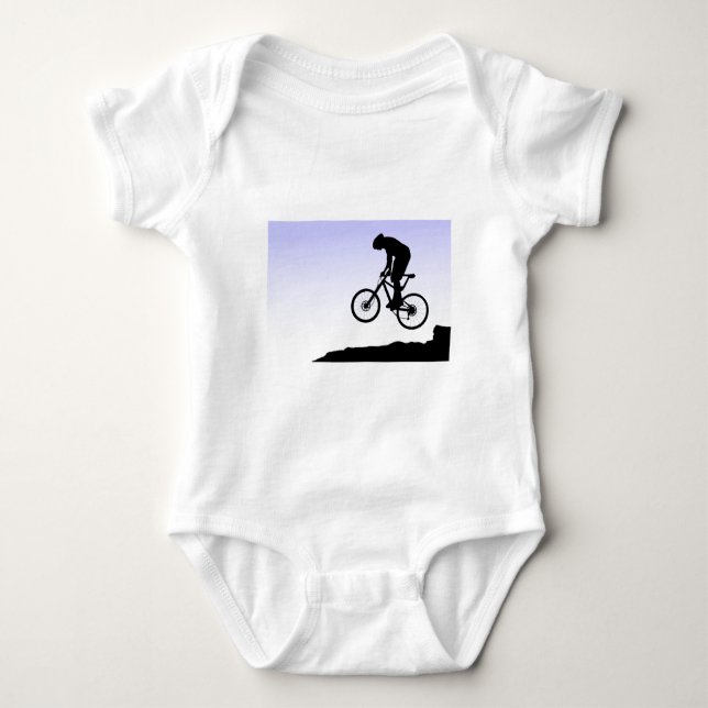 Cykla för berg t-shirt (Framsida)