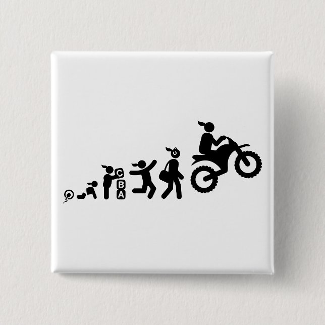 Cykla för smuts knapp (Framsida)
