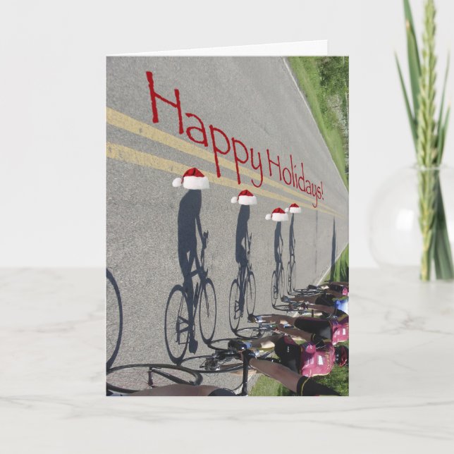 Cykla för väg! helgkort (Framsida)