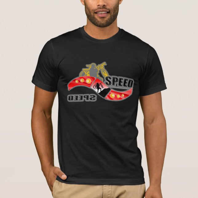 Cykla för ytterlighet t-shirt (Framsida)