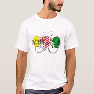 Cykla grön och röd Polka för Jerseysgult pricka Tröja