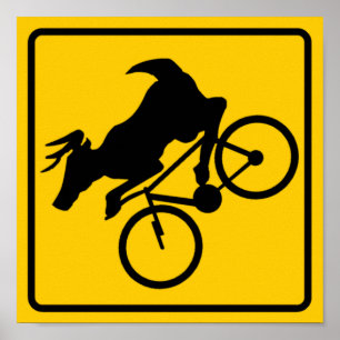 Cykla hjortkorsning huvudväg underteckna poster