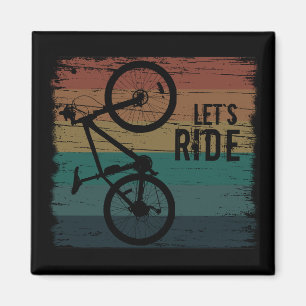 cykla inspirerande citattecken magnet