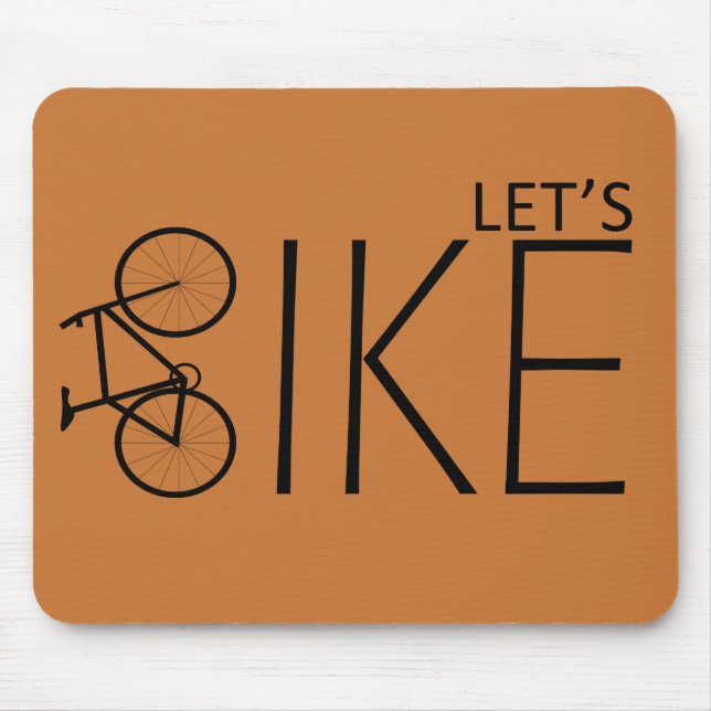 cykla inspirerande citattecken musmatta (Framsidan)