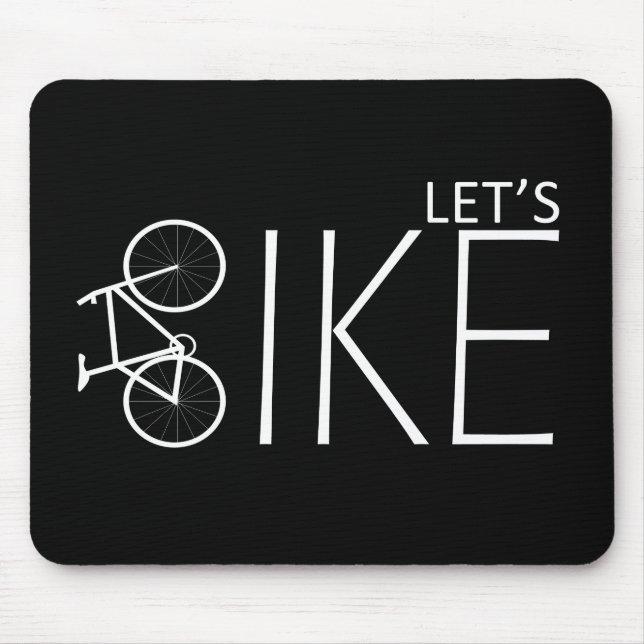cykla inspirerande citattecken musmatta (Framsidan)