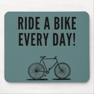 cykla inspirerande citattecken musmatta