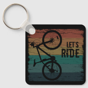 cykla inspirerande citattecken nyckelring