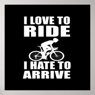 cykla inspirerande citattecken poster