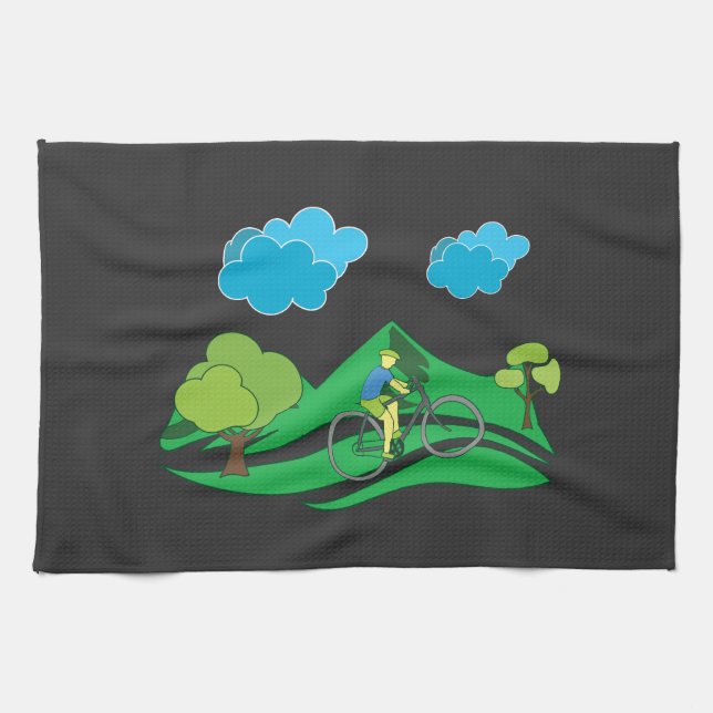 Cykla Kökshandduk (Horisontell)