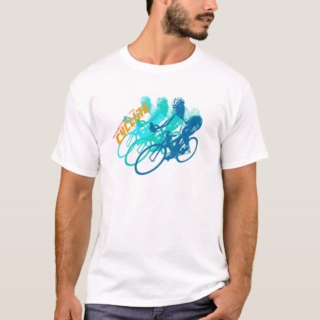 Cykla konstutslagsplatsen. Fullständigt anpassade! Tee (Framsida)