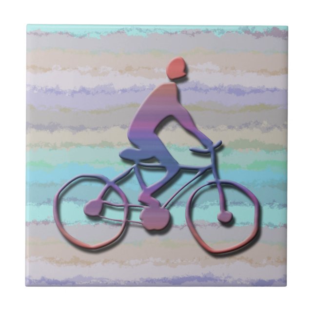CYKLA MÖNSTER KAKELPLATTA (Framsidan)