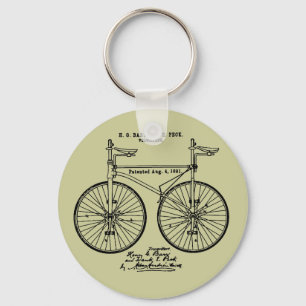 Cykla mycket coolt Velo den patenterade gåvan Nyckelring