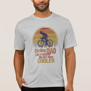 Cykla Pappa som ett vanligt Pappa men mycket kylar T Shirt