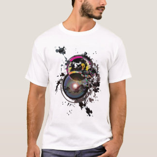 Cykla pladask t-skjortan tee shirt