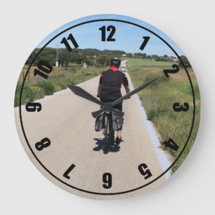 Cykla resan stor klocka