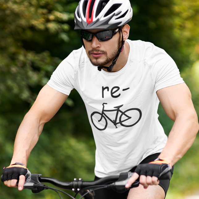 Cykla Roligt Återvinning Tee Shirt (Skapare uppladdad)