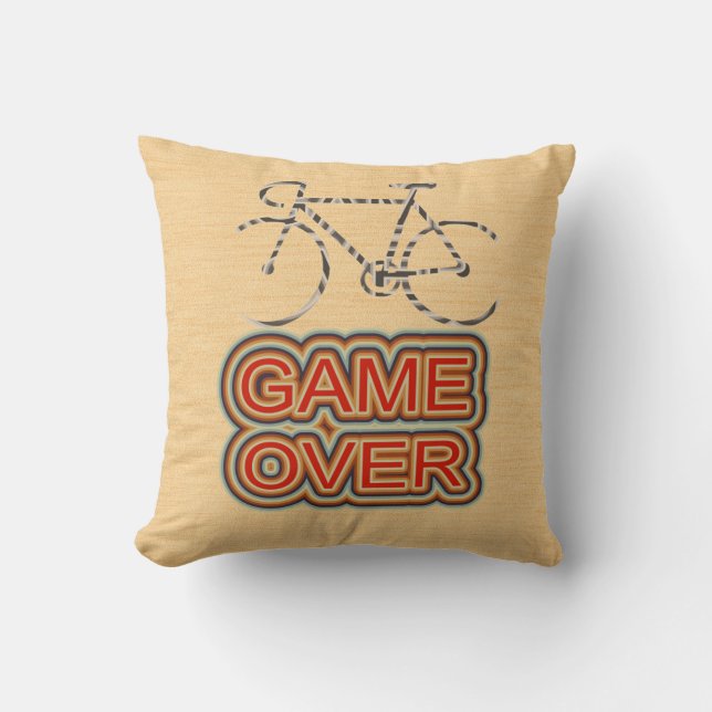 Cykla spel över kudde (Framsida)