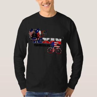 Cykla T-tröja för Texas stilheavyweight Tee