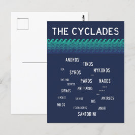 Cykladerna, Grekland Vykort