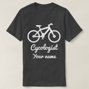 Cyklande Älskare-cykolog-Personlig ger idéer T Shirt