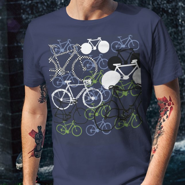 Cyklande cyklar t-shirt (Skapare uppladdad)