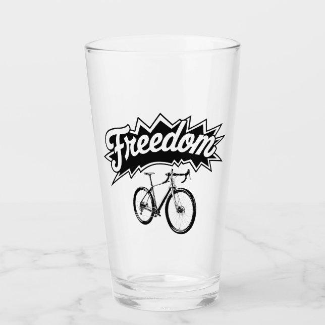 Cyklar Är Frihet Glaskopp (Framsida)