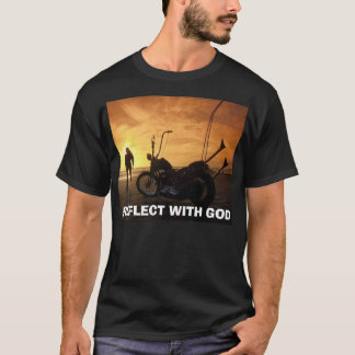 cyklar - avbrytaren, REFLEKTERAR MED GUDEN Tee Shirt