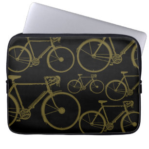 cyklar, cyklar, cyklar, cyklar laptop sleeve