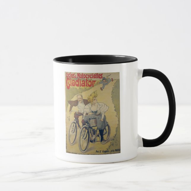 Cyklar för Gladiator för affischadvertizing Mugg (Höger)