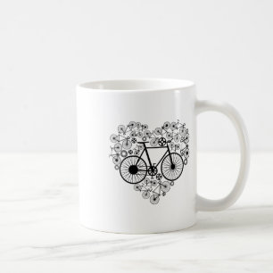 Cyklar Hjorta Tröja Söt Mtb Landsväg Cykel Entusia Kaffemugg