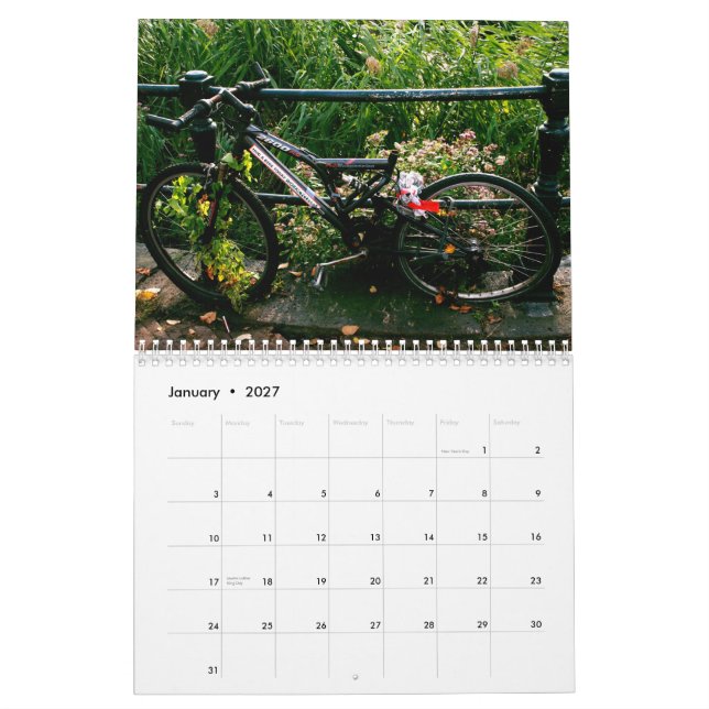 Cyklar i Holland Kalender (Jan 2027)