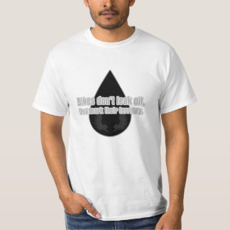 Cyklar läcker inte dem markerar territoriet tee